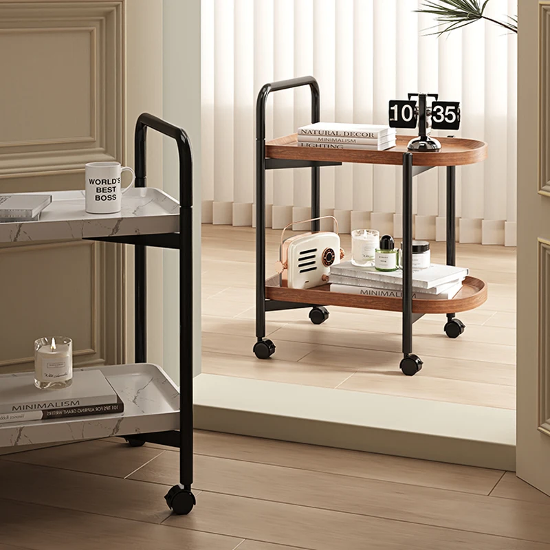 

Movable coffee table, trolley, shelf, several small tables beside the living room sofa, household bedside table,