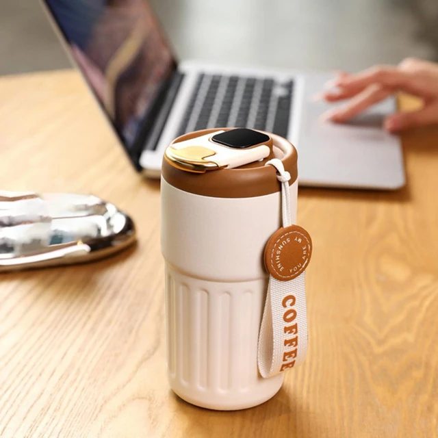 450ml Coffee Cup Intelligent Temperature Display Stainless Steel