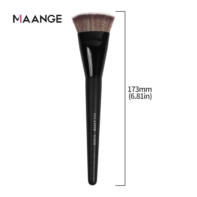 40816-419c75.jpg MAANGE Professional Foundation Brush – Even Blending Without Streaks | Ideal for Foundation, Blush and Concealer