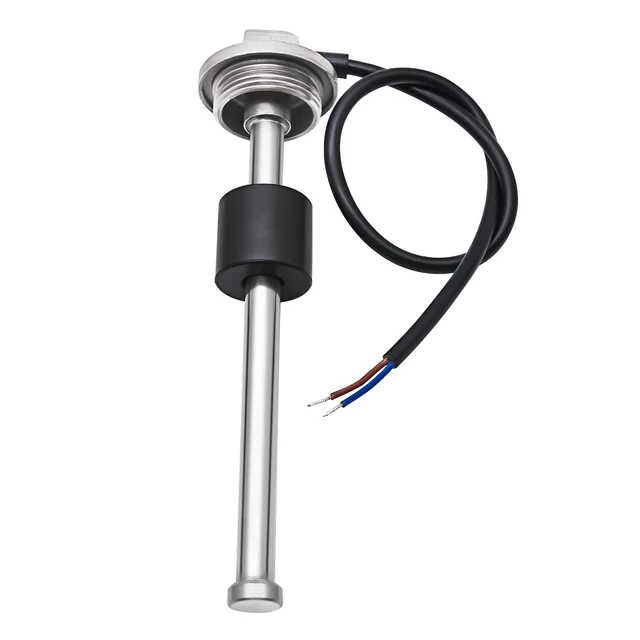 Sensore Livello Carburante 150mm 0-190ohm Con Indicatore - Per Auto, Camper, Barche, Acciaio Inox 316 - Foto 2