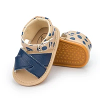 Baby Girl Sandals Baby Shoes Flats Leather Rubber Sole Anti-Slip First Walker Newborn Toddler Sandals Girl Crib Shoes Summer 3