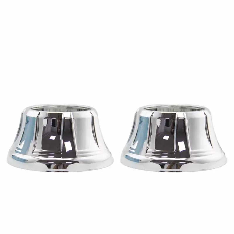 

2 PCS Auto Car Vehicles Light Lampshade Shrouds Mask for 2.5 3.0 Inch Bi Xenon LED Projector Lens Angle Eyes GTI S-MAX Cayenne