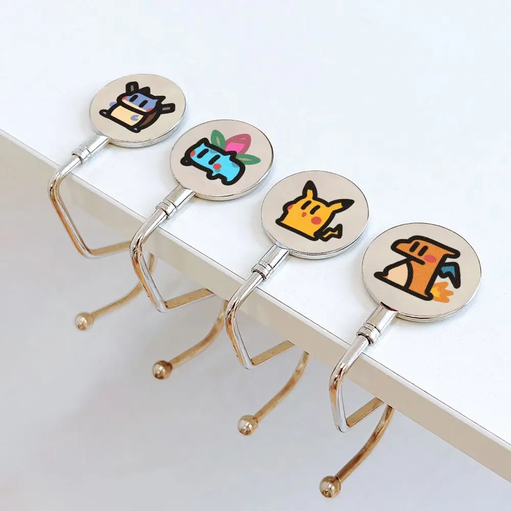 

Pokemon Hooks Multi-Purpose Umbrella Schoolbag Diy Desk Movable Storage Hanger Strong Carrying Capacity Portable Slip-Resistant