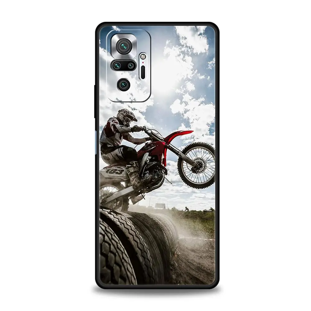 Durable Moto Cross Motorcycle Sports Phone Case - Shockproof Cover Shell