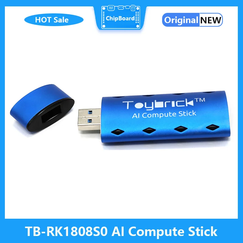 Tb-Rk1808S0 Ai Compute Stick Modalità Di Sviluppo Multiple Supporta Lo Sviluppo Secondario, Supporta Windows, Linux Intel Ncs2