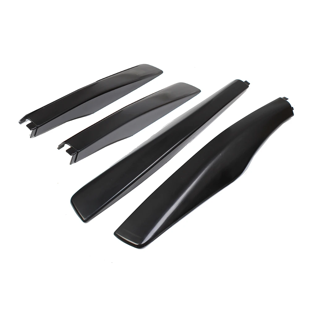 For Lexus RX350 RX400h RX330 2004 2005 2006 2007 2008 2009 Black ABS Roof Rack Bar Rail End Protection Cover Shell replace 4PCS car exterior parts car roof rack strap