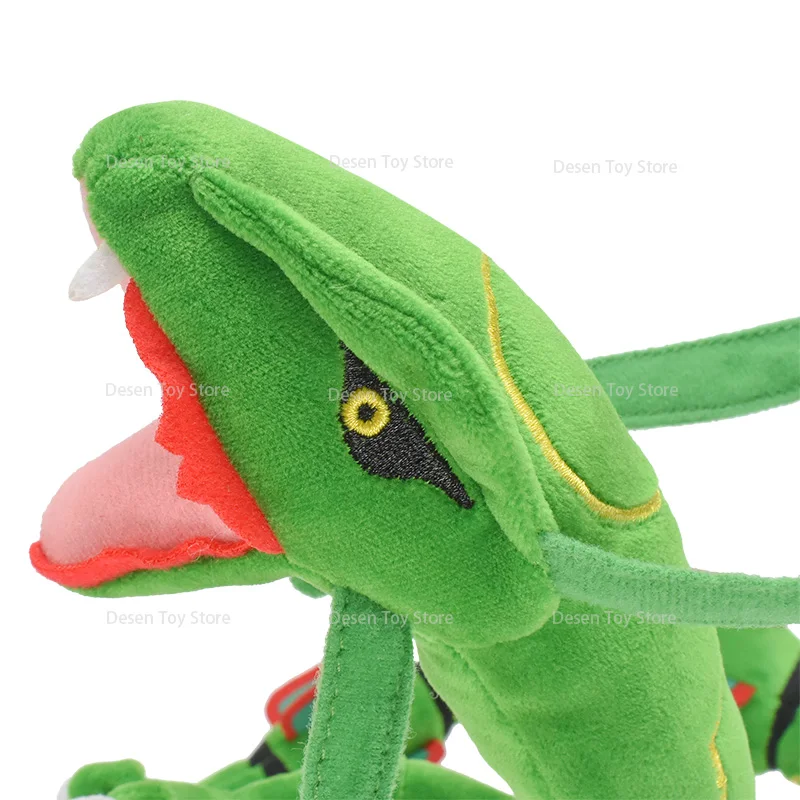 Pokemon Shiny Rayquaza Bendable Plush Toy Stuffed Animal