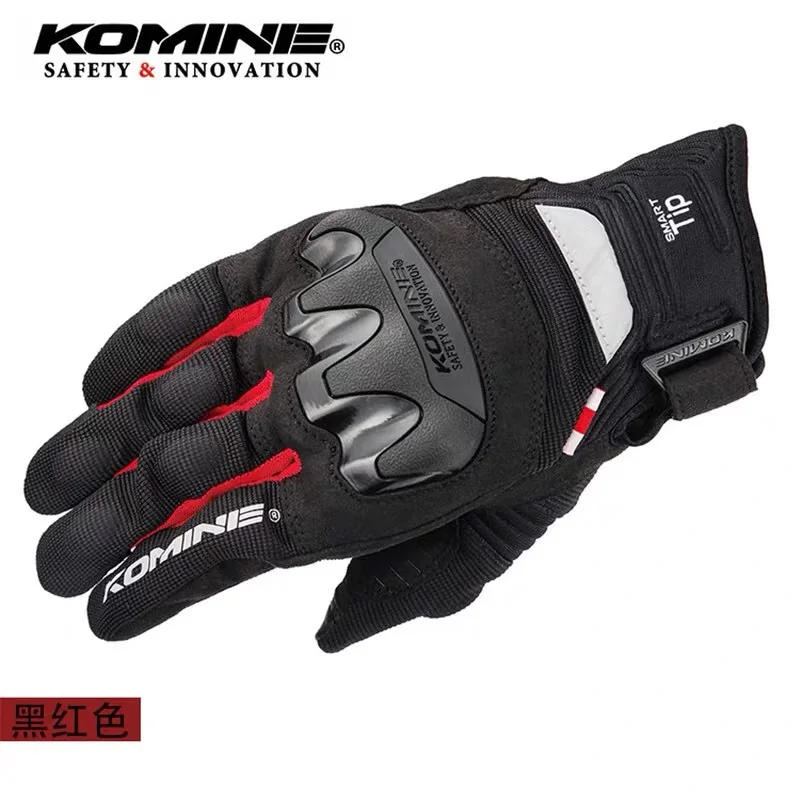 

Summer breathable half finger GK-220 motorcycle gloves, anti slip touch screen for riding motorcycles