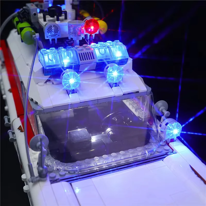 DIY RC LED Light Kit For LEGO 10274 GHOSTBUSTERS ECTO-1 (Only LED Light,Without Blocks Model) 6