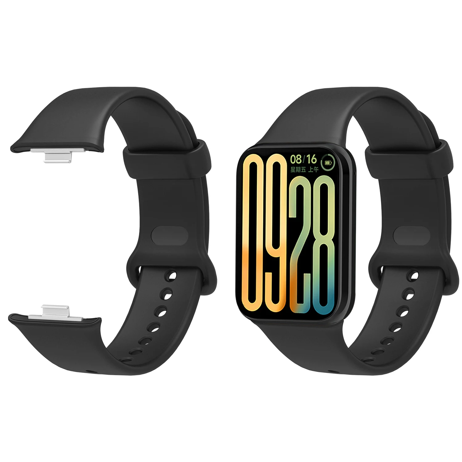 Universal Silicone Adjustable Strap Band - Soft, Comfortable Fit Bracelet