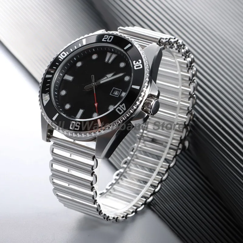 Vintage Stainless Steel Quick Release Watchband - High Quality Universal Metal Bracelet in Multiple Sizes
