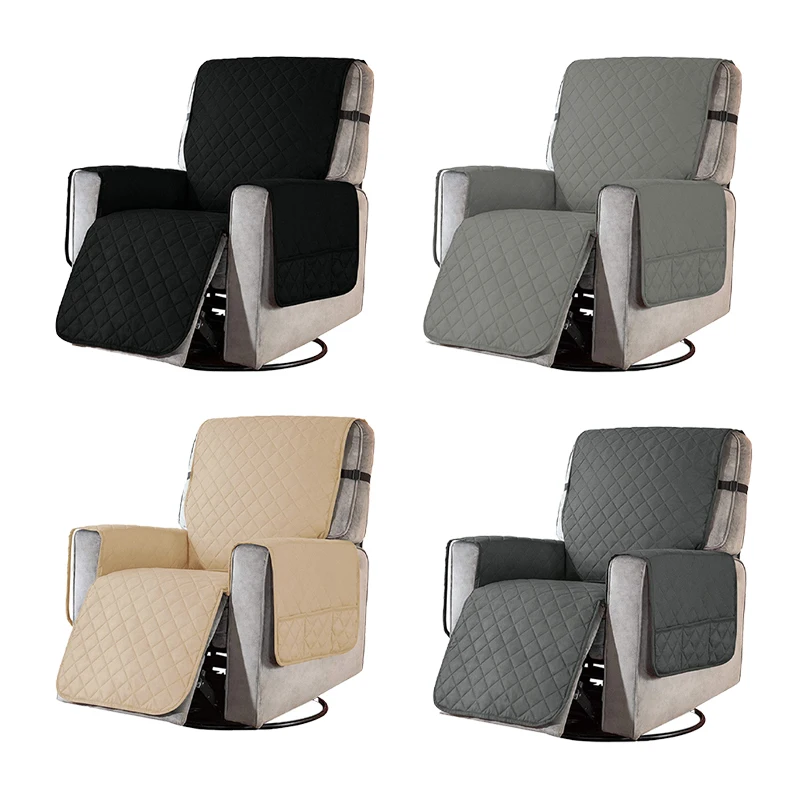 New Recliner Sofa Towel Pet Cushion Full Cover Knitted Solid Colour Four Seasons Universal Sofa Cushion Single Functional Pouch