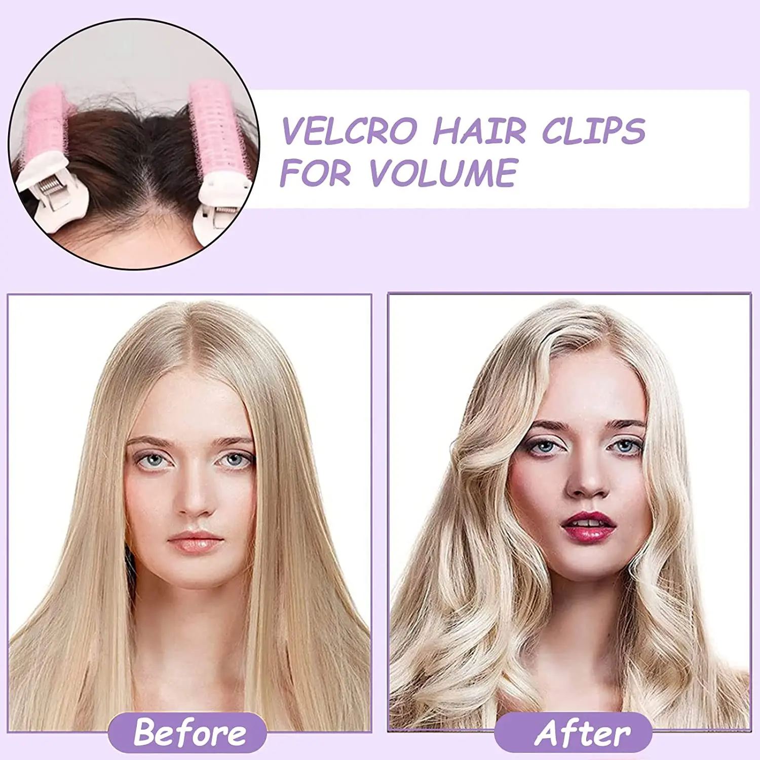 6PCS Volumizing Hair Clips for Women hair clips hair accessories