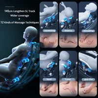 2024 New Massage Chair 4D with Zero Gravity Full Body with Voice Control,Back Heating,Bluetooth Speaker Massage Chair,Airbags 2