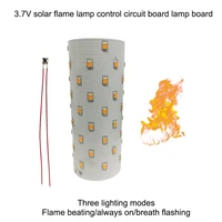 3.7 V flamme solaire lampe à LED PCBA simulé lampe torche solaire lampe torche contrôleur Circuit imprimé 51 pièces LED 4
