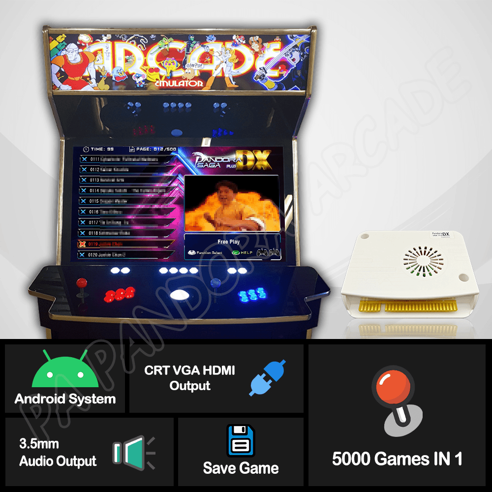 17 Inch Padora Saga Dx Plus 26800 In 1 Arcade Video Game Console
