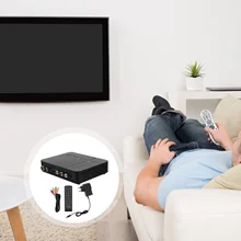 

TV Box DVB-T2 K2 Digital TV Terrestrial Receiver Support Set Box Black (Plug)