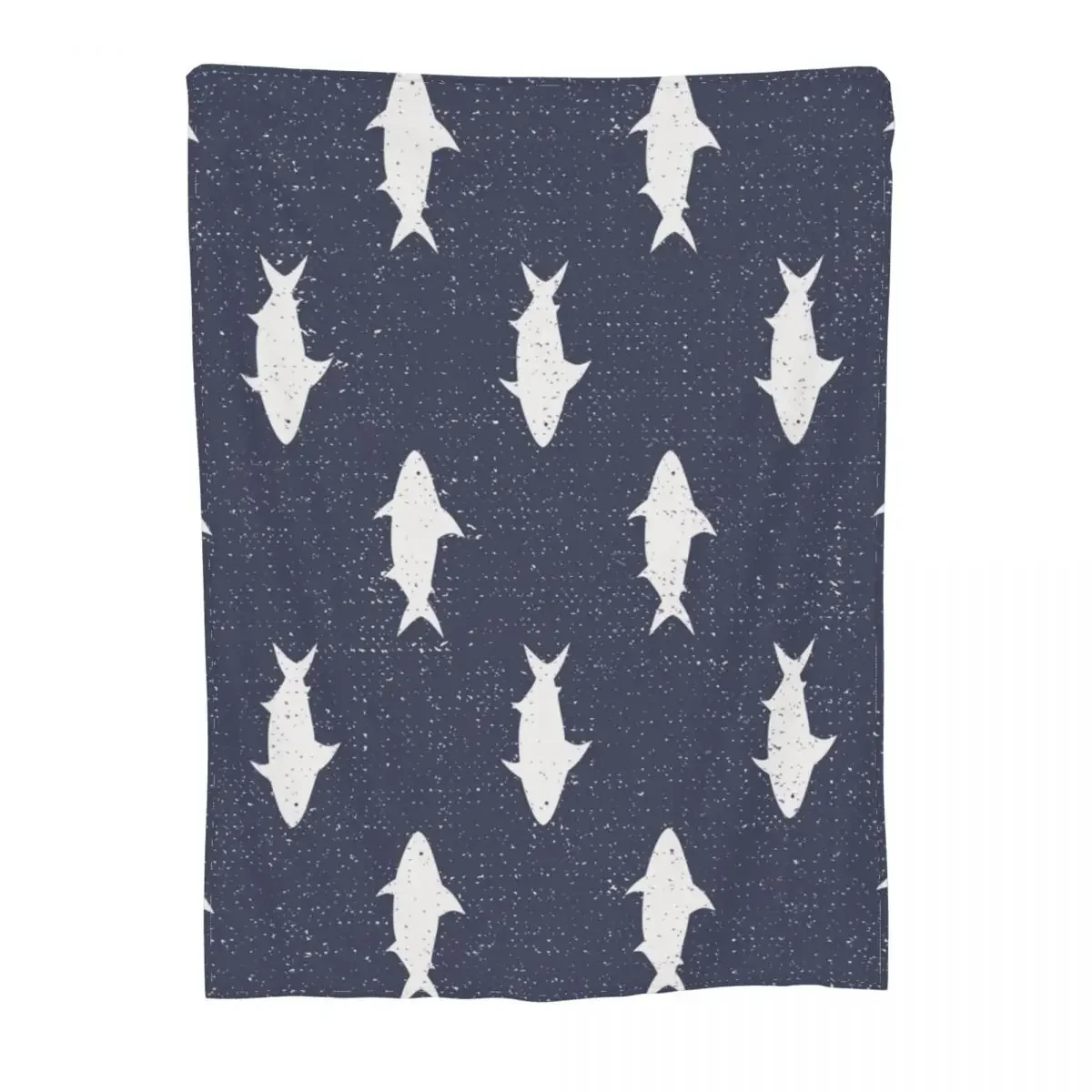 귀여운 바다 생물 상어 담요, 플란넬 담요, 다기능 슈퍼 소프트 스로우 담요, 침대 소파 플러시 얇은 이불, 여름