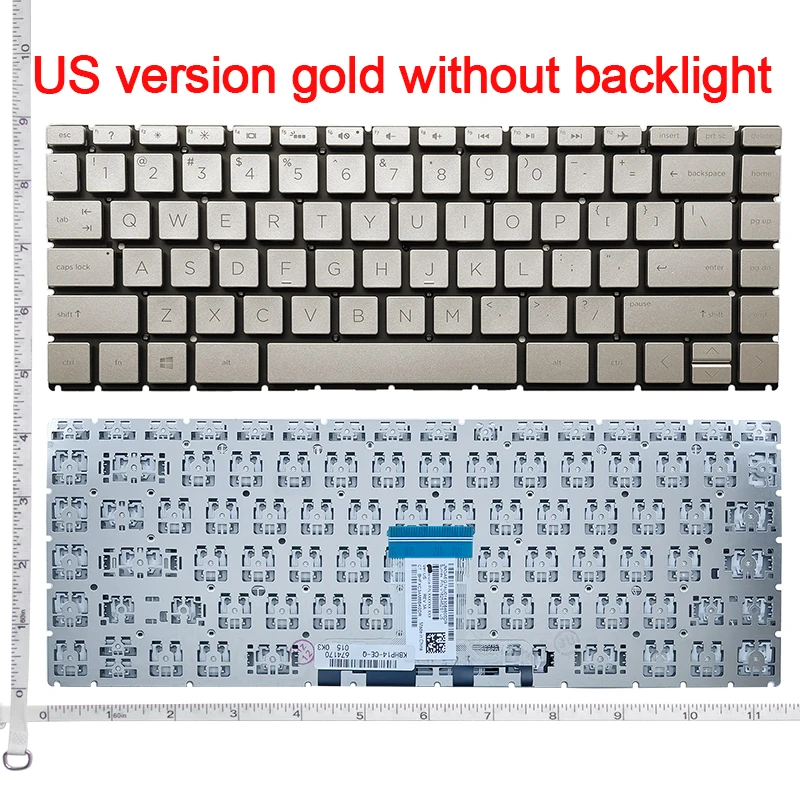 US/UK/RU/SP/FR Laptop Keyboard For HP 14-DA 14-BD 14-CB 14-CC 14