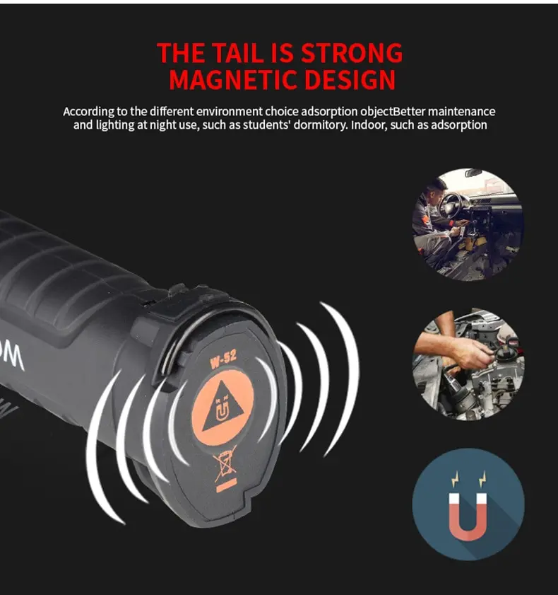Folding LED Work Light Portable Spotlight