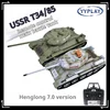 2.4g Permanent Dragon Versus Tank 3909 Soviet T-34/85 Medium Tank 1:16 Model Rc Metal Tracked Vehicle 7.0 Smoke Combat Armored 1