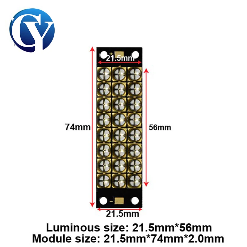 6565 Module 240W High Power Viole UV Lamp Curing 365nm 385nm 395nm 405nm