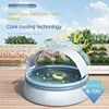 Sunshade Inflatable Circular Outdoor Folding Swimming Pool for Adults and Children 1.8/2.4/3/3.6M Including Inflation Pump 3