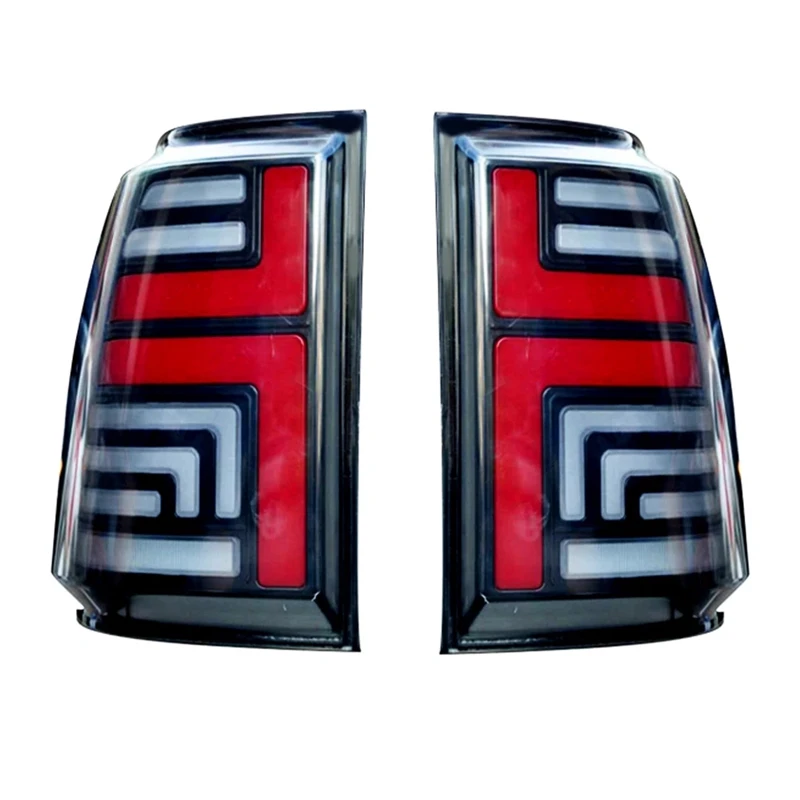 

2Pcs Car Taillight Rear Running+Turn Signal+Reverse+Brake Tail Lights For Mitsubishi Pajero Montero V93 V97 2006-2020