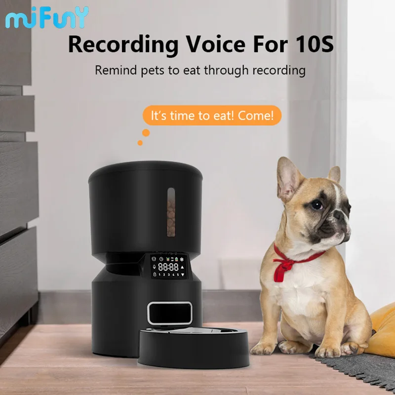 

MiFuny Automatic Pet Feeder Dog Food Dispenser Dog food Bowls Large Capacity Dual Battery Powered Intelligent Pet Products