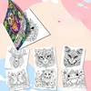 Animal Adventures Coloring Book Cute Line Art and Wildlife Illustrations Relaxing Adult Picture Book for Creative Coloring 3
