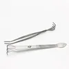 2 In 1 Bonsai Rake Gardening Tool Steel Succulent Bonsai Spatula Protable Handheld Loosen Soil Root Rake Garden Tools 3