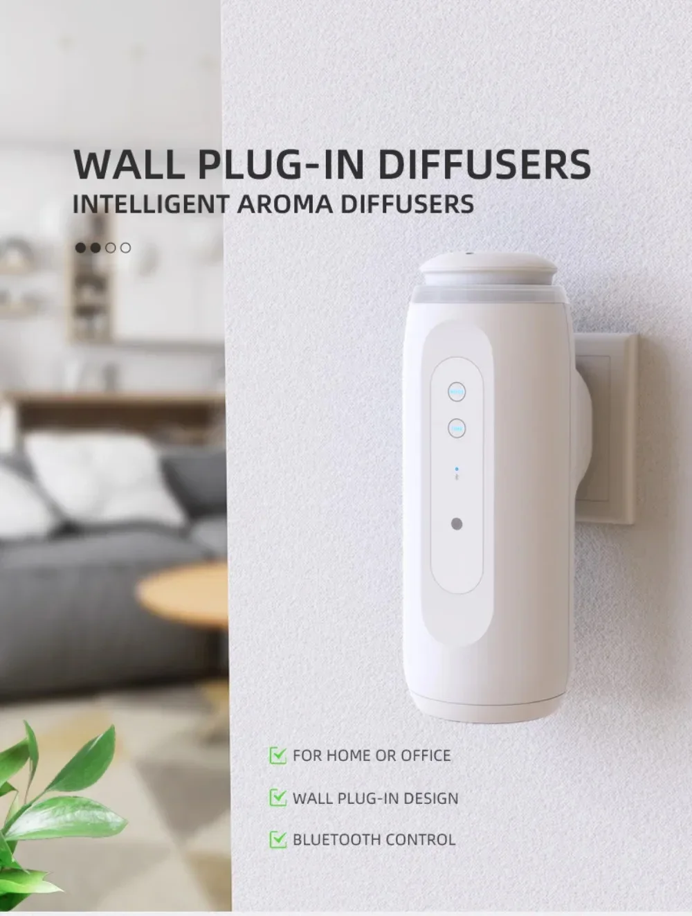 Automatic Smart Aroma Diffuser For Home Fragrance Distribution_voghion.com