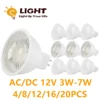 4-20PCS LED Spotlight MR16 GU5.3 low pressure AC/DC 12V 3W 5W 6W 7W Light Angle 38 120 degrees Apply to study kitchen 1