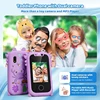 Kids Smart Phone Toys for Girls Christmas Gifts Touchscreen Toddler Learning Cell Toy Phone with Dual Camera Game Music Player 3
