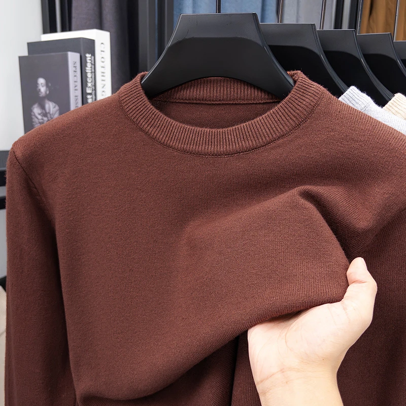 Men's Thick Knit Pullover Sweater, Casual Crew Neck Winter Sweater S74000a6cefae4060b29a682dcf52132bS