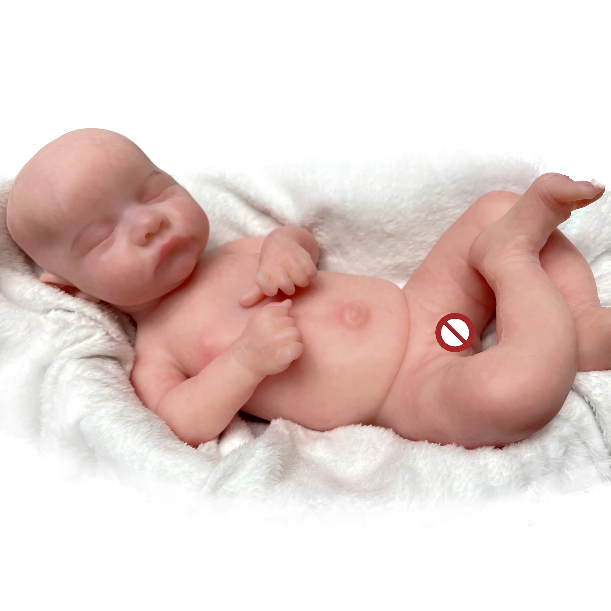 Wholesale 45cm Levi Soft Full Body Solid Silicone Bebe Reborn Dolls  Handmade Reborn Baby Dolls Corpo De Silicone Inteiro