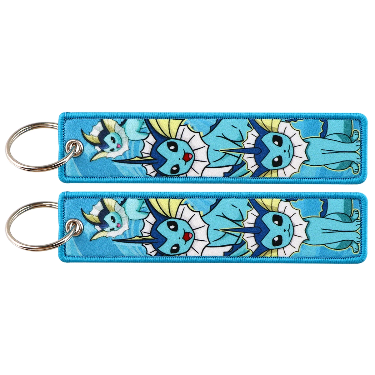 Charming Anime Cute Cartoon Embroidered Keychain | Stylish Key Holder & Accessory Gift