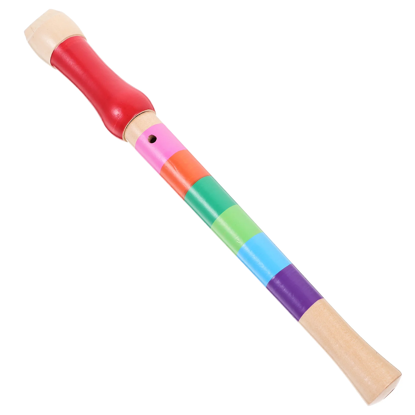 

Hole Wood Soprano Descant Recorder Flute Music Playing Wind Instruments Flute Instrument Musical C Key Wooden(Color random)