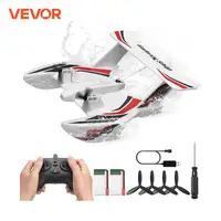 VEVOR EPP Foam RC Plane 2.4G 3CH  Radio Control Aircraft Sea And Air RC Glider Water Land Flying Airplane Toys Gift For Boys 1