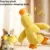 Plush Calming Duck Companion – Durable Squeaky Puppy Chew Toy for Teeth Cleaning 1