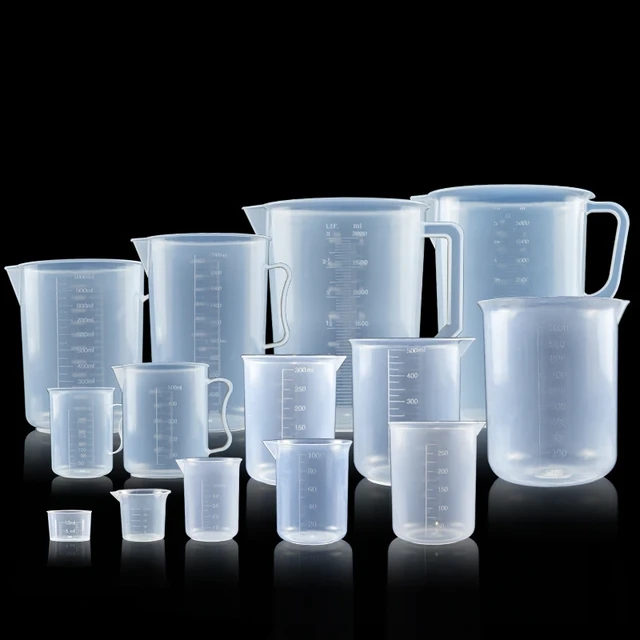 Graduated Measuring Cup Liquid Container  100ml Plastic Graduated  Measuring Cup - Measuring Cups & Jugs - Aliexpress