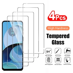 4PCS Tempered Glass for Motorola Moto G14 G54 G84 2.5D 9H Protective Transparent Screen Protector Film For Moto G14 Glass