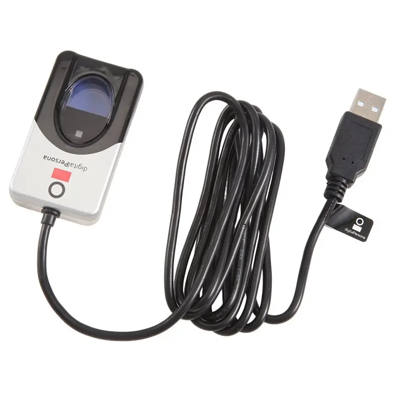 【추수감사절】2X URU4500 HD 지문 측정기 USB 지문 인식기 소프트웨어 필요 없음 은행용 지문 측정기
