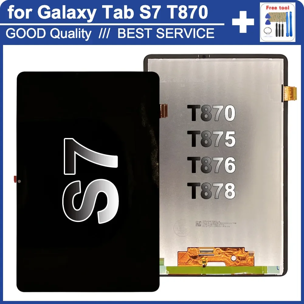 LCD for Samsung Galaxy Tab S7 Display Touch Screen Replacement SM T870 T875 T876 T878 11" android tablet touch screen panel android tablet display lcd touch panel lcd screen