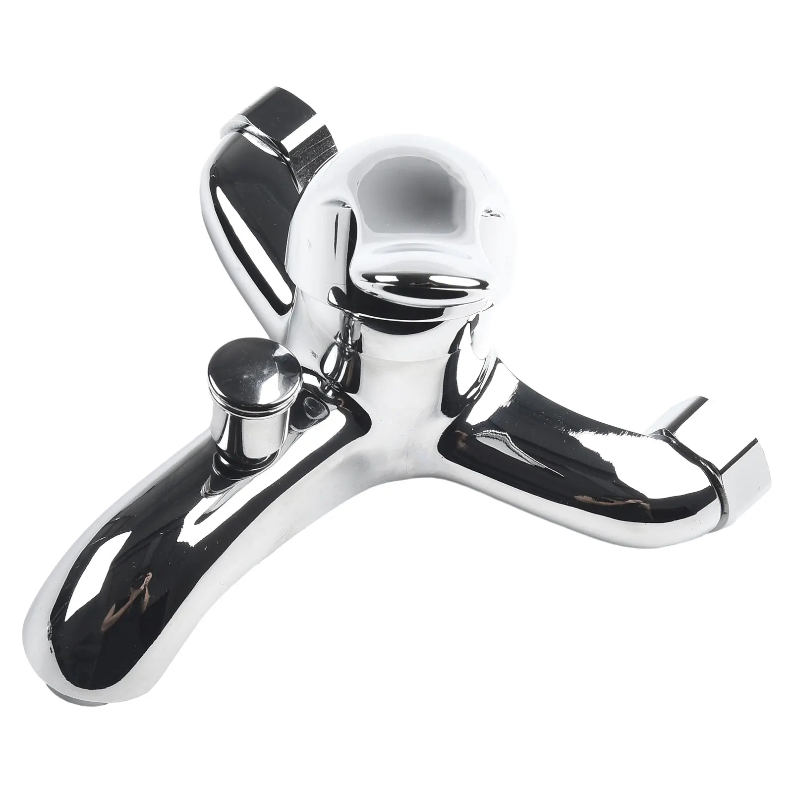 

New Practical Tools Durable Bathtub Bathroom Basin Faucets Mixing Valve Accessories Fittings Triple Wall Mounted