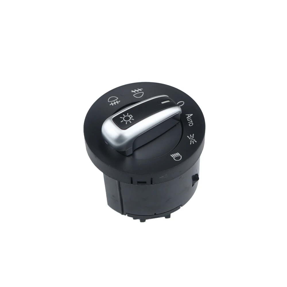 

Chrome Auto Headlight Switch For Golf Jetta MK5 MK6 GTI Passat B6 B7 CC Touran Tiguan Fog Head Light Knob 5ND941431B