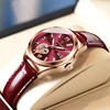 POEDAGAR Luxury Casual Watches For Women Waterproof Calendar Leather Ladies Watch High Quality Fashion Woman's Quartz Wristwatch 2