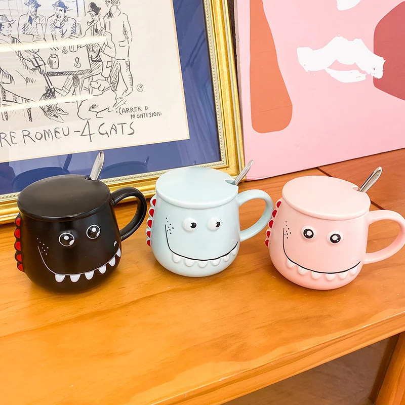 

Creative Personality Gradient Color Ceramic Mug Little Devil Color-changing Milk Cup Office Coffee Cup Christmas Gift Cup Mug