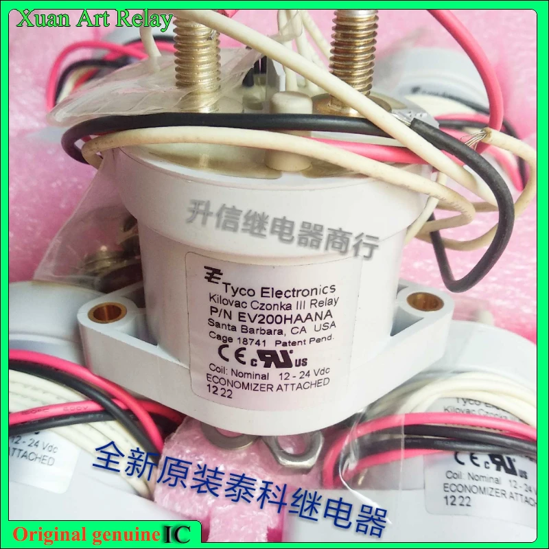

1pcs/lot 100% original genuine relay: EV200HAANA 12-24VDC 1-1618002-8