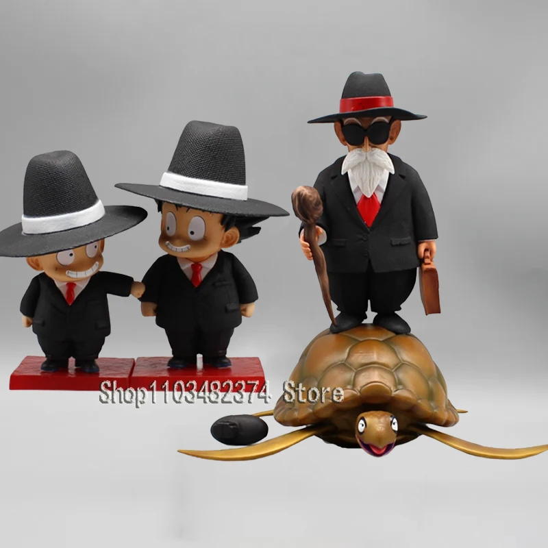 Anime-Q-Version-Goku-and-Krillin-Figure-Suit-Doll-Dragon-Ball-Master ...